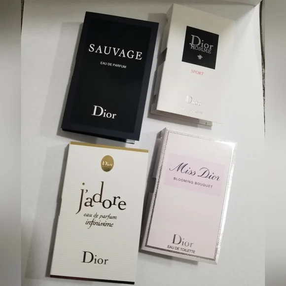 CHRISTIAN DIOR SCENTS SET OF 4! - Picture 2 of 2